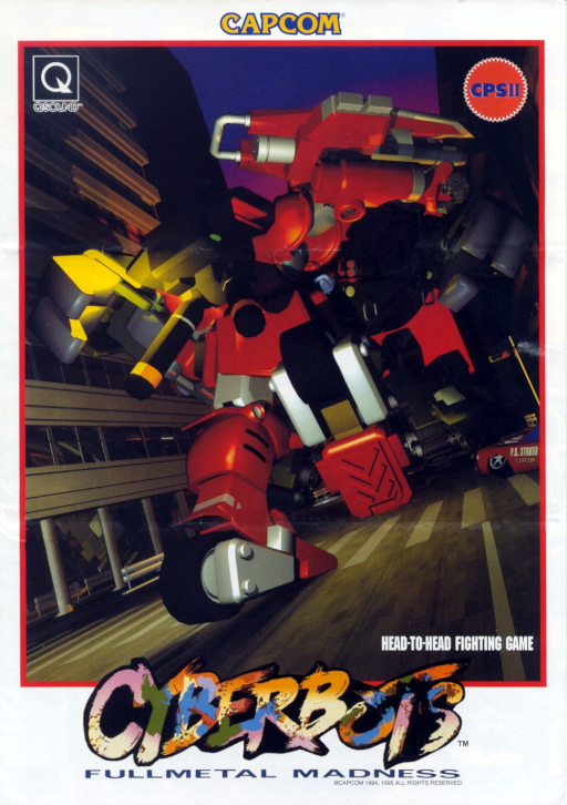 Cyberbots - fullmetal madness (950424 Euro) Game Cover